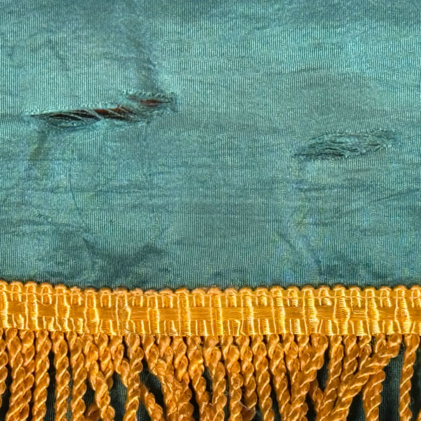 Antique Railroad Silk Banner Delaware & Hudson