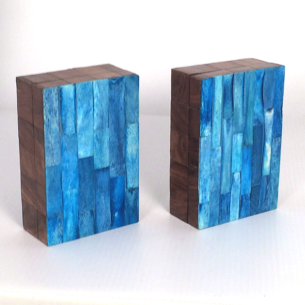 Turquoise Bone and Rosewood Clad Dresser Jewellery Box