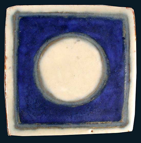 Vintage Modernist Art Pottery Brooch Karin Aase Denmark