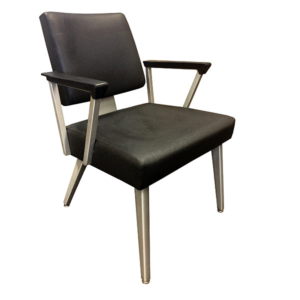 1950s Mid-Century Modern Goodform USA Aluminum Arm Chairs