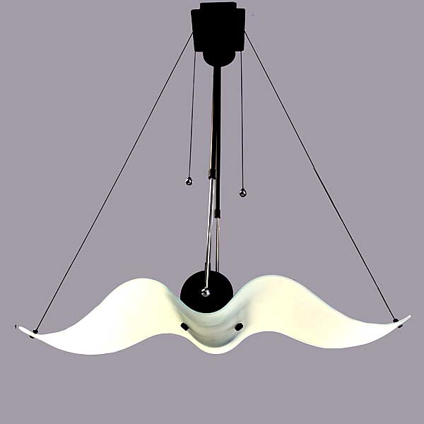 Chandelier By Azelio Giberti Illuminazione, 1980s Postmodern Italy