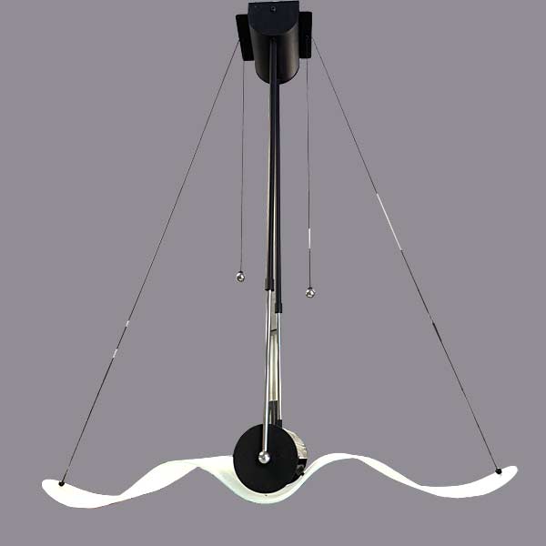 Chandelier By Azelio Giberti Illuminazione, 1980s Postmodern Italy