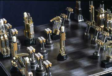 Chess Set by Toronto Artist Waltraude Lipp