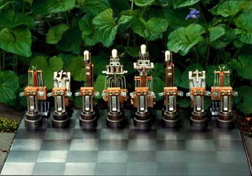 Chess Set by Toronto Artist Waltraude Lipp