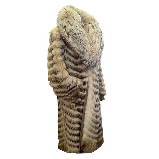 Fur Coat, Lynx, Women's, Vintage 1970s