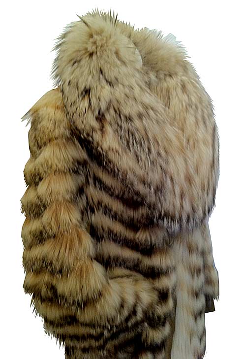 Fur Coat, Lynx, Women's, Vintage 1970s