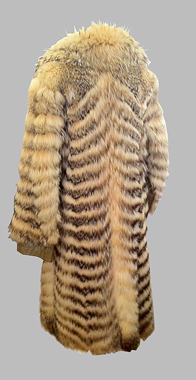 Fur Coat, Lynx, Women's, Vintage 1970s