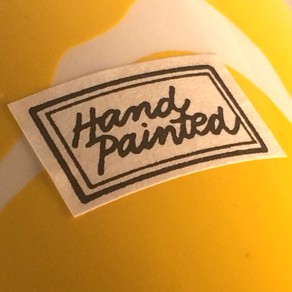 Memphis Era Postmodern Fitz & Floyd Giraffe Print Porcelain Cups