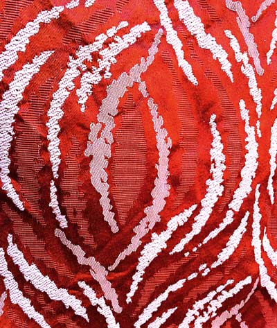 Art Deco Brocade Damask Drapes Curtains Fabric