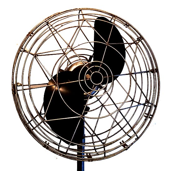 Fresh'nd-Aire Art Deco Industrial Floor Standing Fan