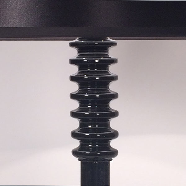 2008 Spain Black Bastone Lamp Jaime Hayón for Metalarte