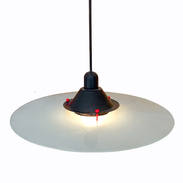 1980s Lamperti Ellepi Chandelier, 1980s Postmodern