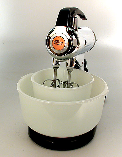 Vintage 1950s Sunbeam Chrome Mixer Mixmaster