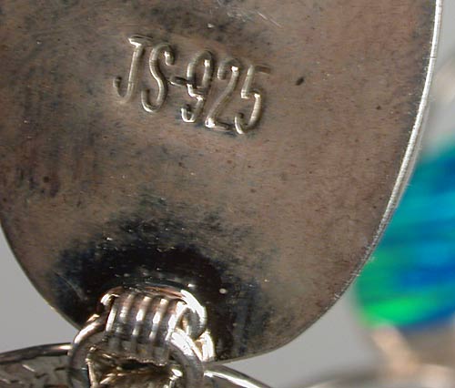 Sterling Silver Australian Opal Necklace