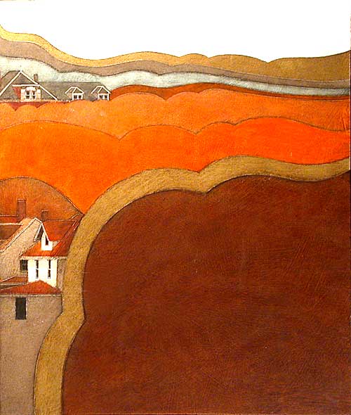 Allen K. Tubach Painting 'Fortieth Sunset'