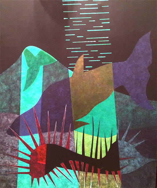 'Prince of Whales' Painting by Virginia Kieran, Acrylic on Canvas