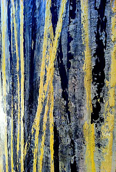 Abstract Modernist Painting by Waltraude Lipp, 2014