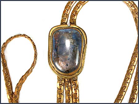 1960s Rafael Glass Pendant Necklace