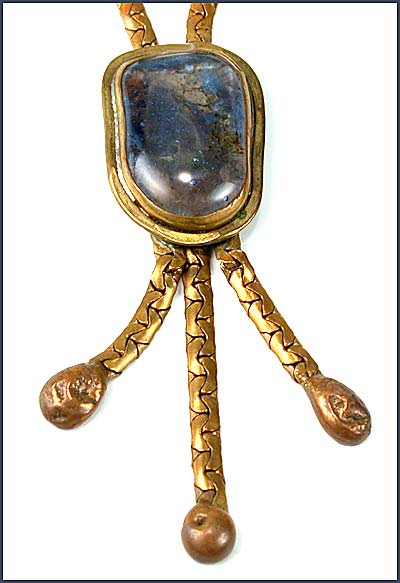 1960s Rafael Glass Pendant Necklace