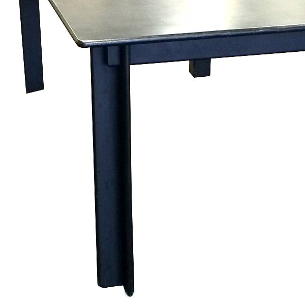 1980s Canada Strata Ebonized Maple Dining Conference Table