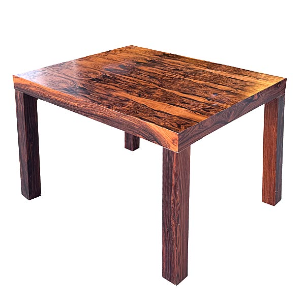 Parsons Side Table, Mid-Century Modern, Rosewood