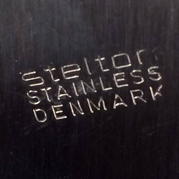 1960s Denmark Stelton Cylinda-Line Stainless Steel Tea Set