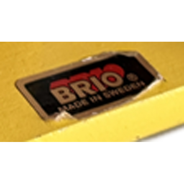 1960s Sweden Brio Bounching Dog Wooden Pull Toy