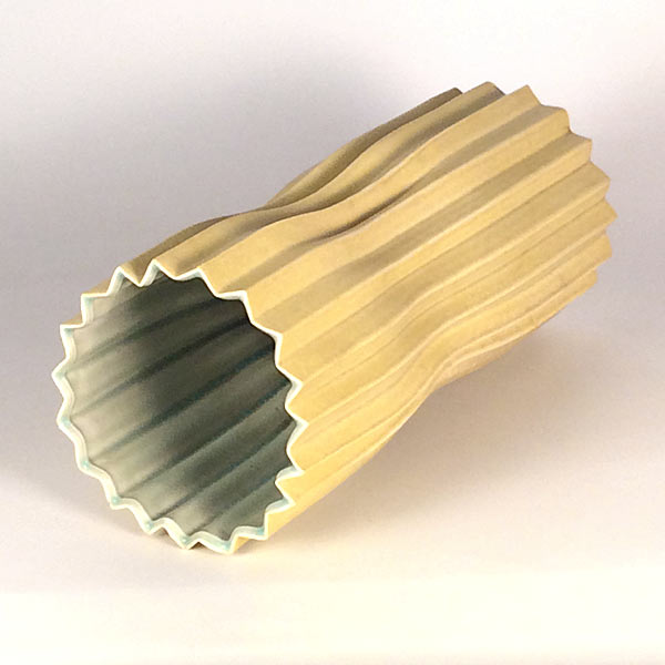 Bill Reddick Postmodern Porcelain Vase 2004 Canada